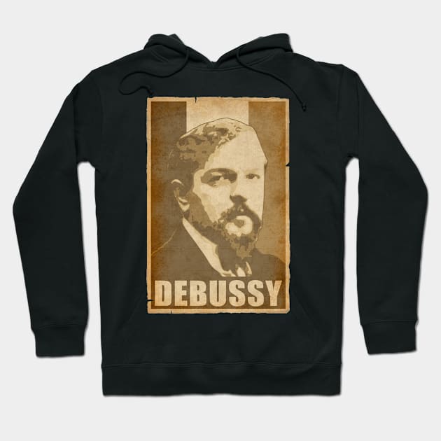 Claude Debussy French Hoodie by Nerd_art